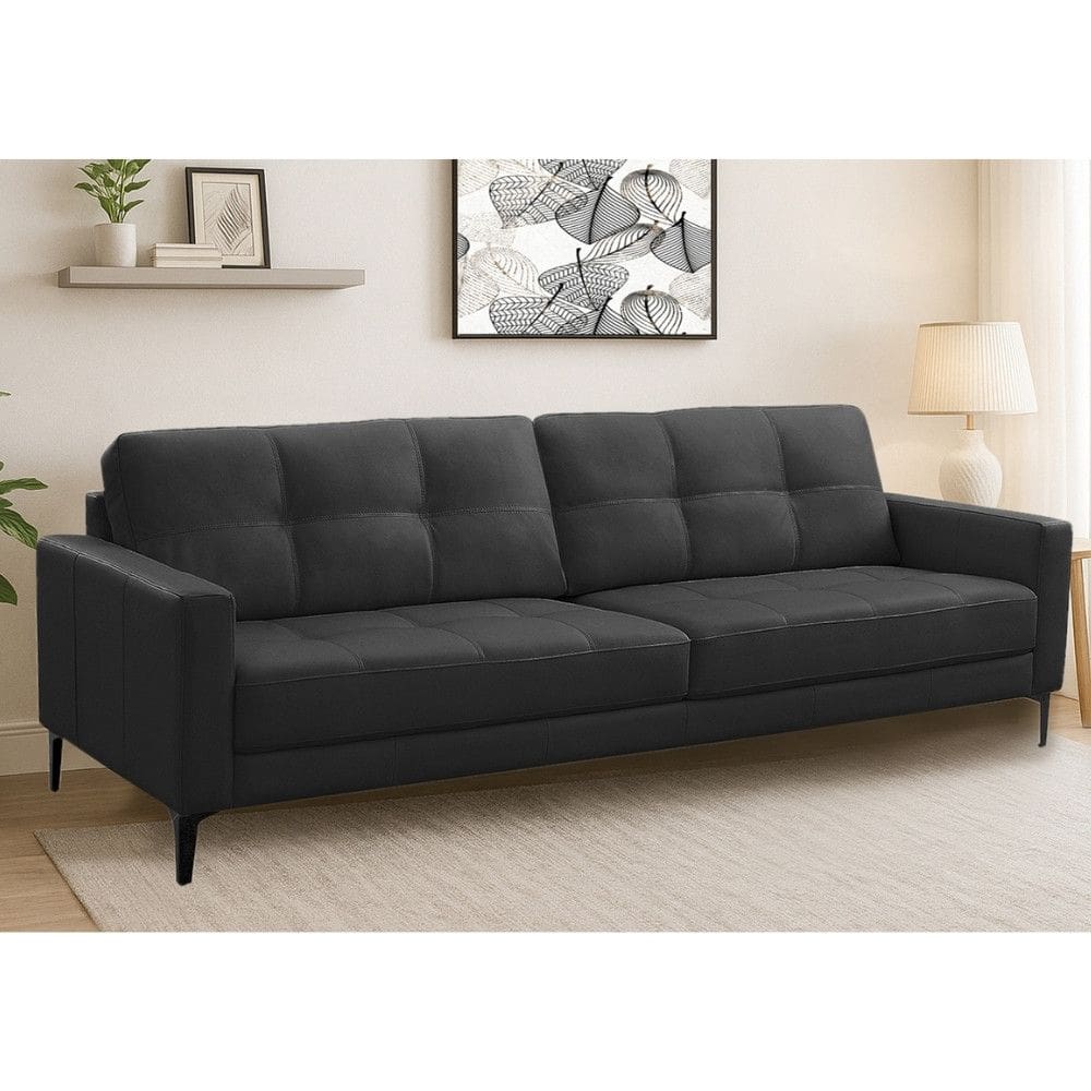 Sofá 2 Lugares 160cm Couro Corbelli Ferguile