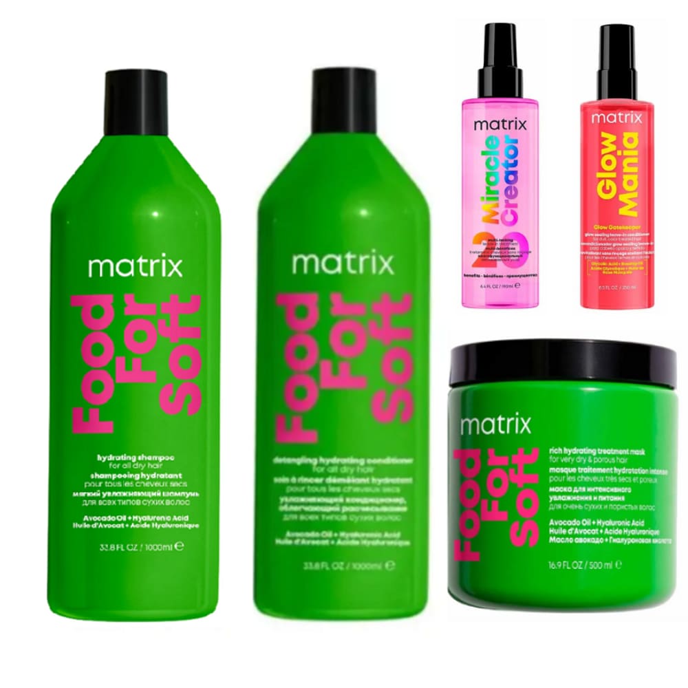 Matrix Kit Shampoo + Condicionador + Mascara + Leave In