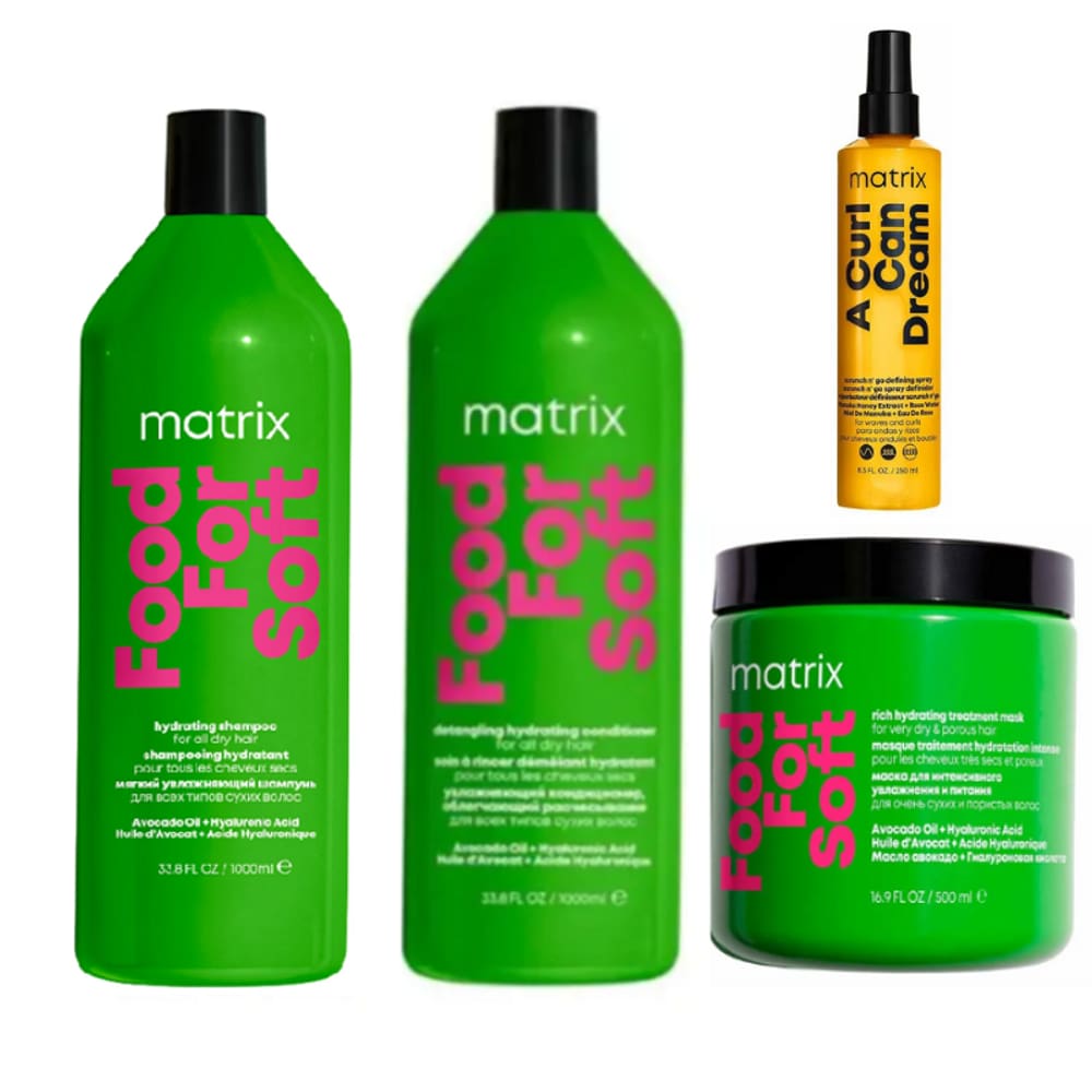 Matrix Kit Shampoo+Condicionador+Mascara+Leave In Curl Dream