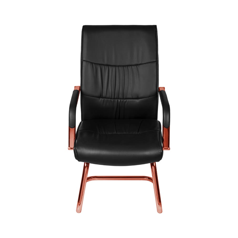 Cadeira de Escritório Estocolmo Fixa | Rose Gold