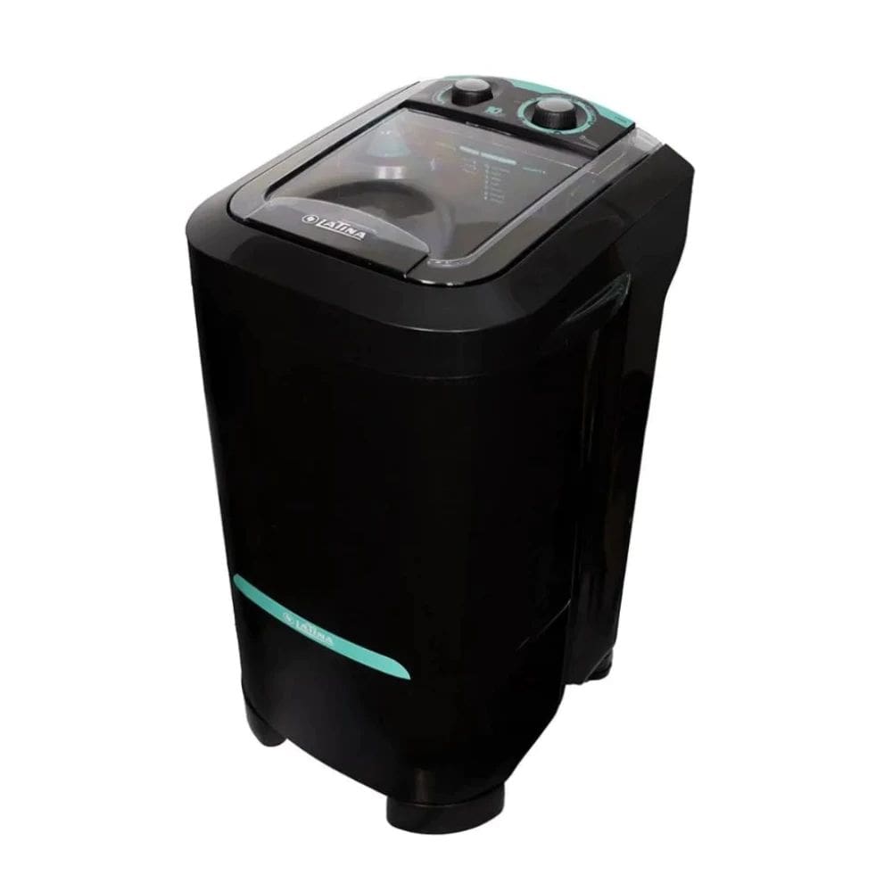 Lavadora De Roupas Semiautomática 10Kg Latina 15 Programas lavagem, 2 Molhos, 2 Enxágues, Entrada e Saída Água Automática