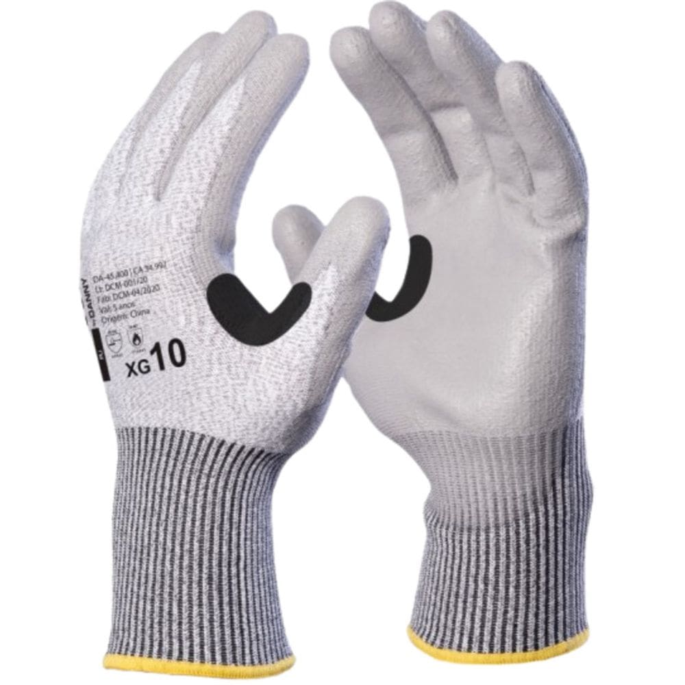 Luva Flexcut Anti-Corte PU Punho Curto Danny CA 33997