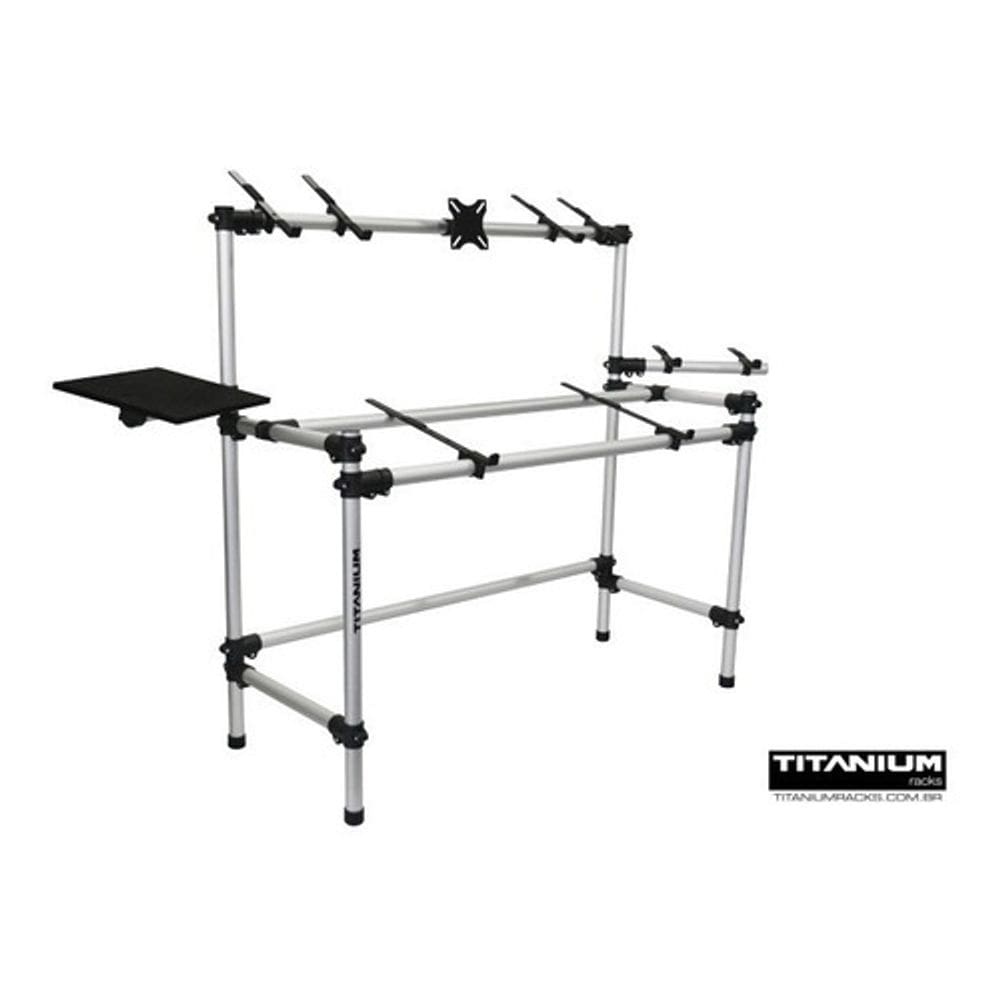 Rack Titanium RS130S Suporte de Apoio P/ Estúdio, Produção Musical e DJs