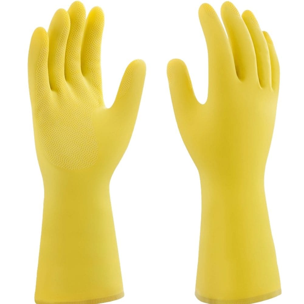 Luva de Látex Amarela PRO 5280 reforçada Mucambo CA 11872