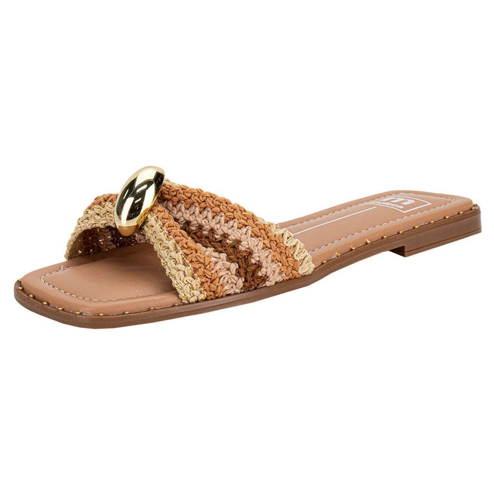 Tamanco Feminino Flat Moleca 5547107