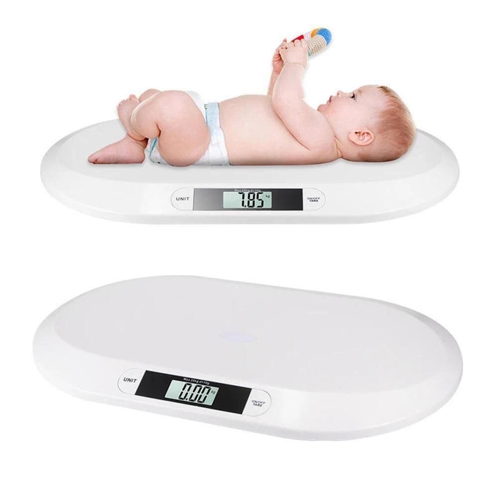 Balanca Bebe Pediatrica Digital 20kg Funcao Tara Display Lcd Pet Veterinario