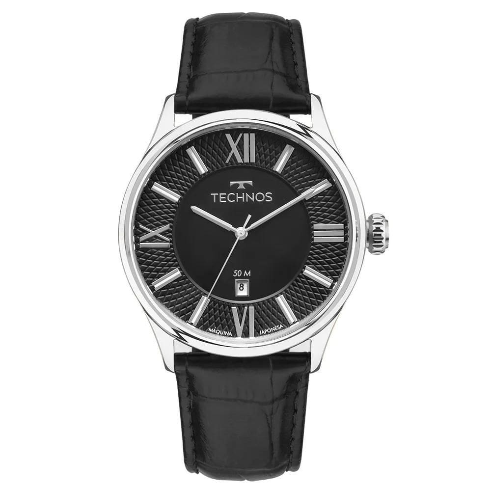 Relógio Technos Masculino Executive Prata - 2115UAW/0P