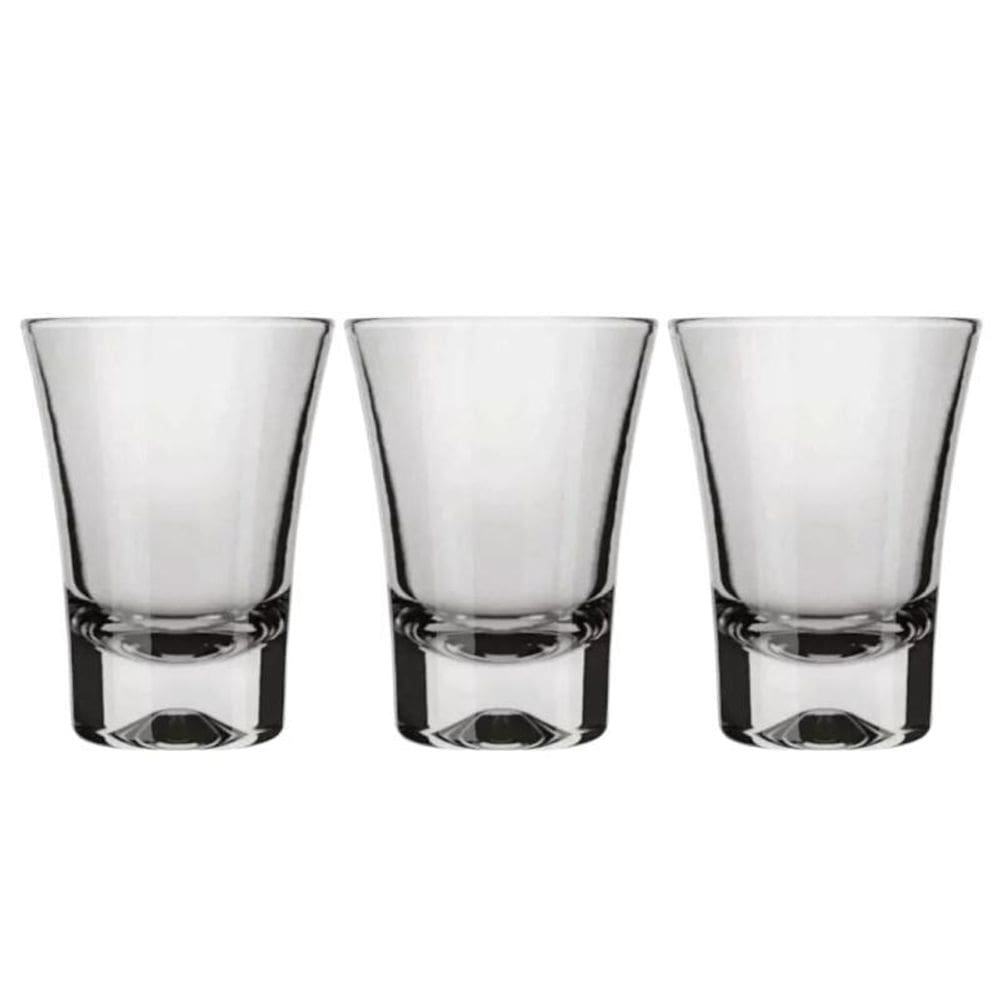 Jogo 12 Copos De Dose De Cachaça Olé Vidro 45 Ml - Nadir