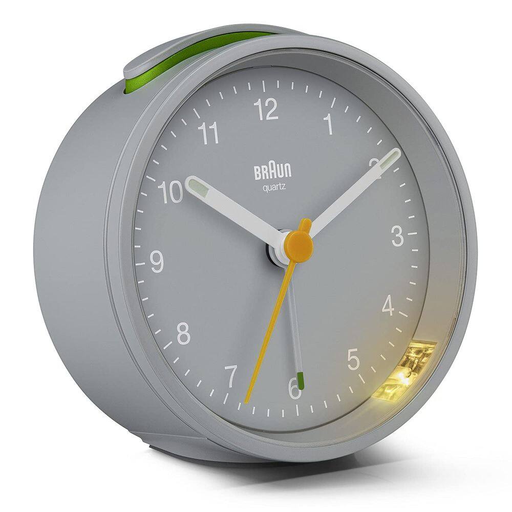Despertador Braun Classic Analogue com Snooze & Light BC12G