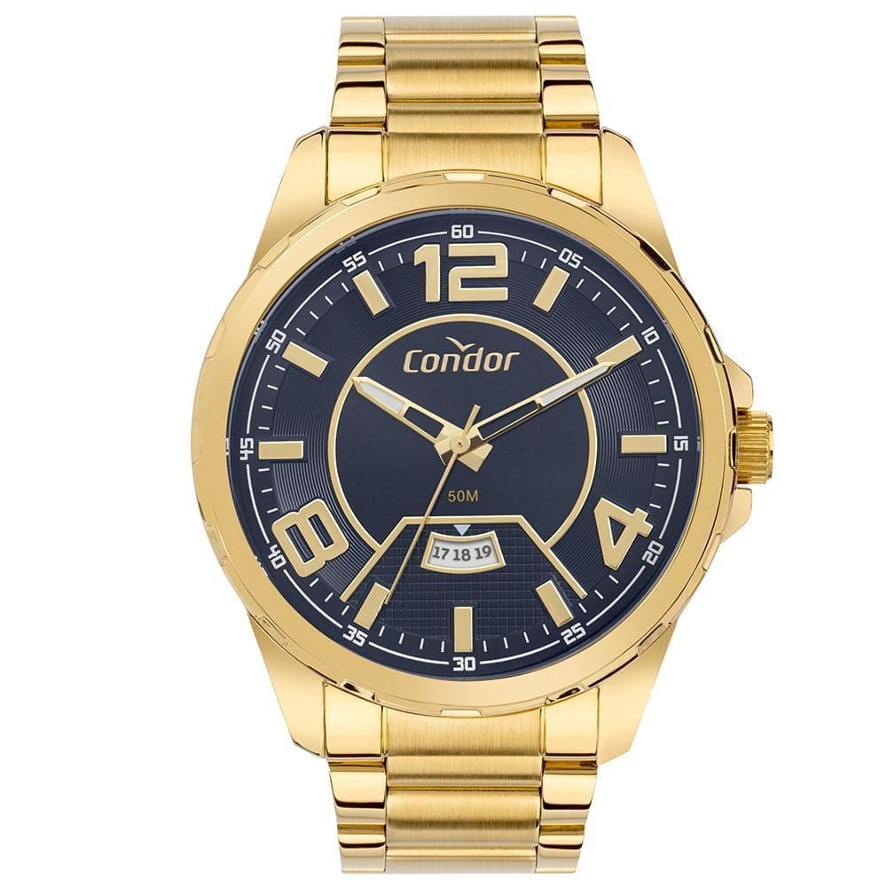 Relógio Condor Masculino Speed Dourado - CO2117BR/4A