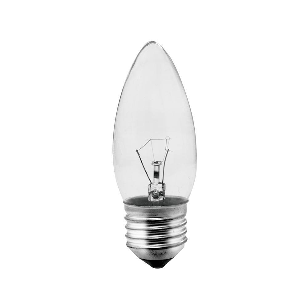 Lâmpada Incandescente Taschibra Vela Clara 25W E27 220V