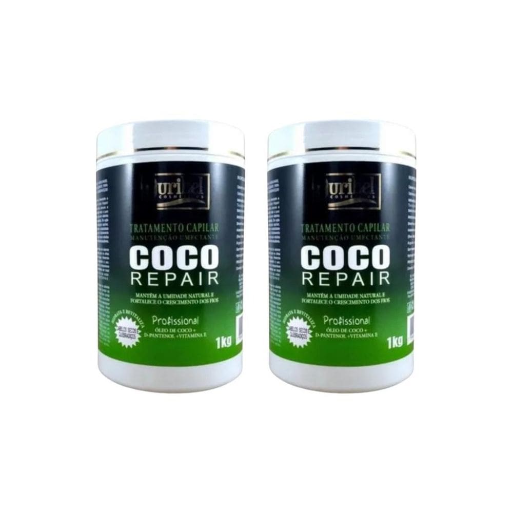 Mascara Ouribel Coco 1000G - Kit Com 2Un