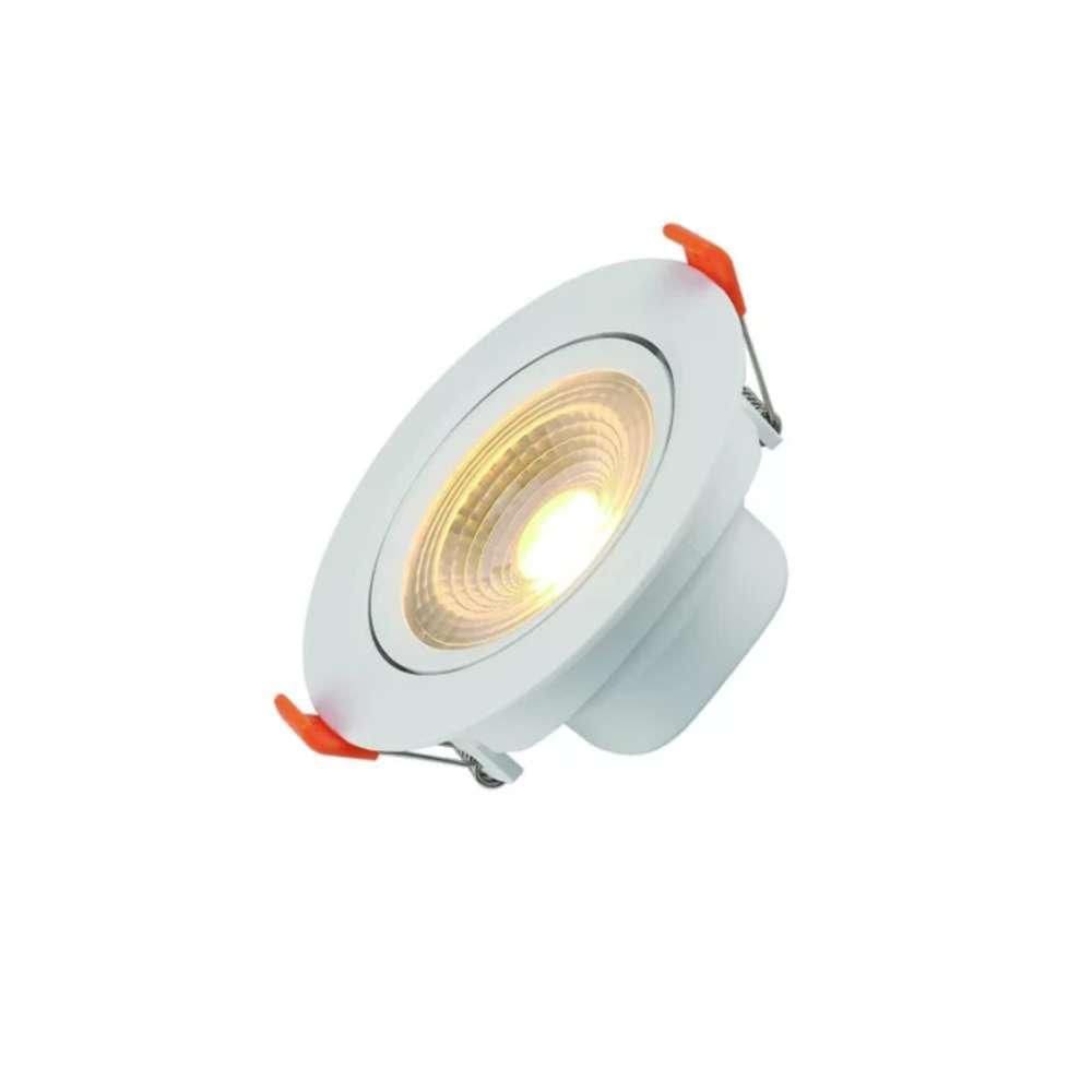 Spot Led Embutir Redondo 3W 6500K Blumenau Bivolt Branco