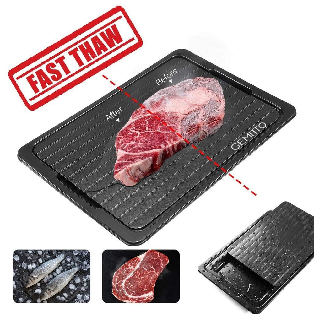 Tabua De Descongelar Carne Alimentos Tabua Magica 35Cm Já