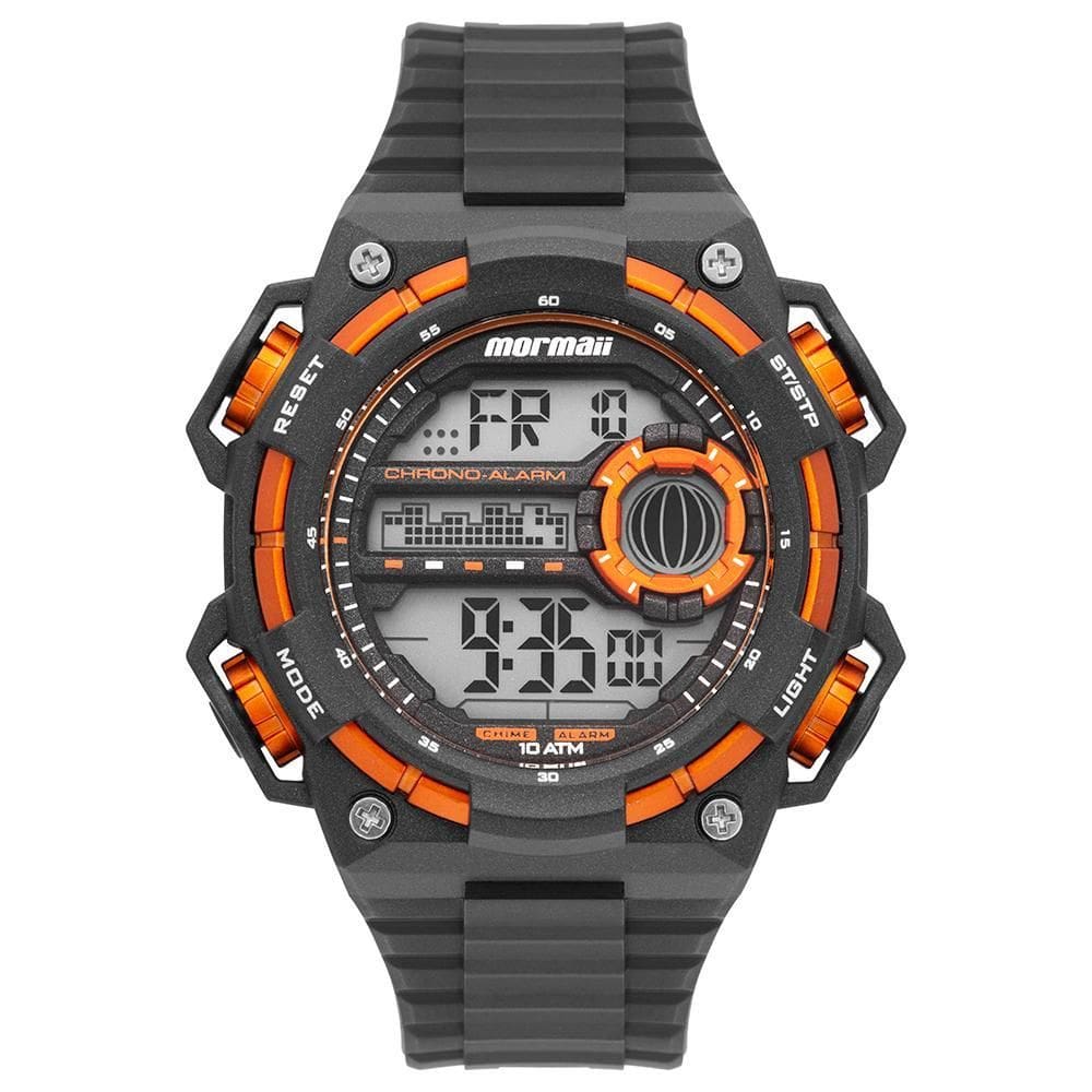 Relógio Mormaii Masculino Action Preto - MO14639/8L