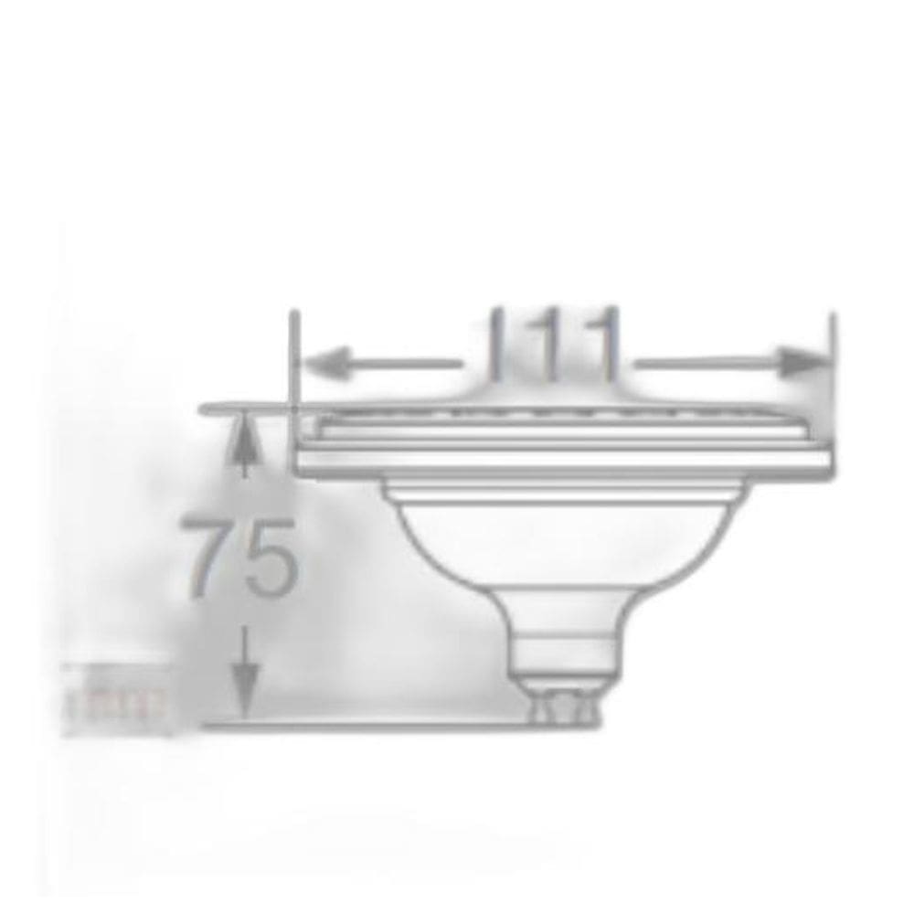Lampada Led Ar111 12. 11W 2700K 950Lm Biv Gu10 - Osram