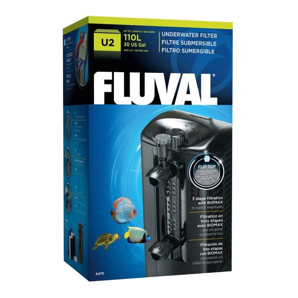 Filtro subaquático Fluval Hagen Fluval U2 para 30 galões