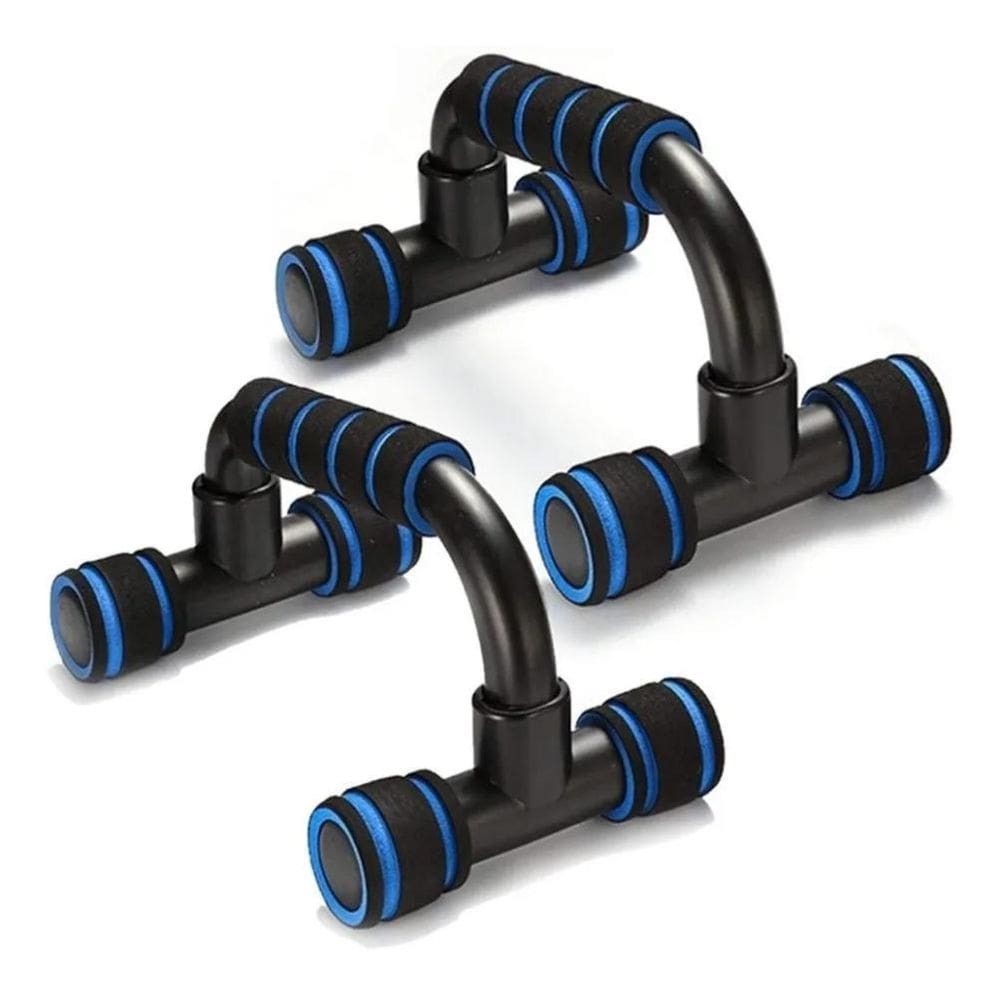 Apoio Fixo Para Flexão De Braço Barra Chão Ergonômica Fitness