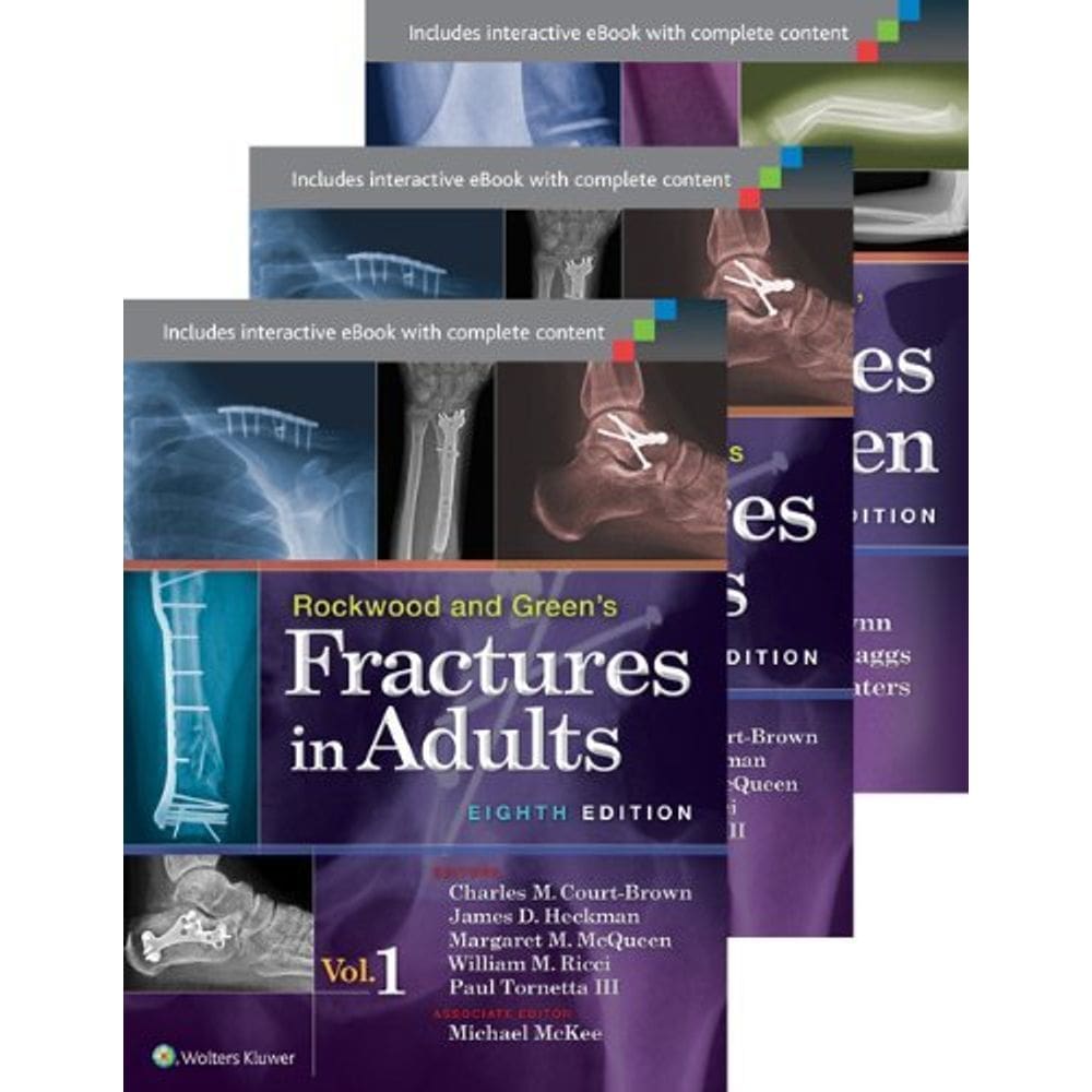 Rockwood And Greens Fractures In Adults And Children (Package) 3 Vols.