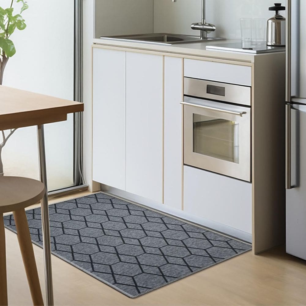 2 Tapete Multiuso Antiderrapante Absorve 50X80 Js Fu Hex M52