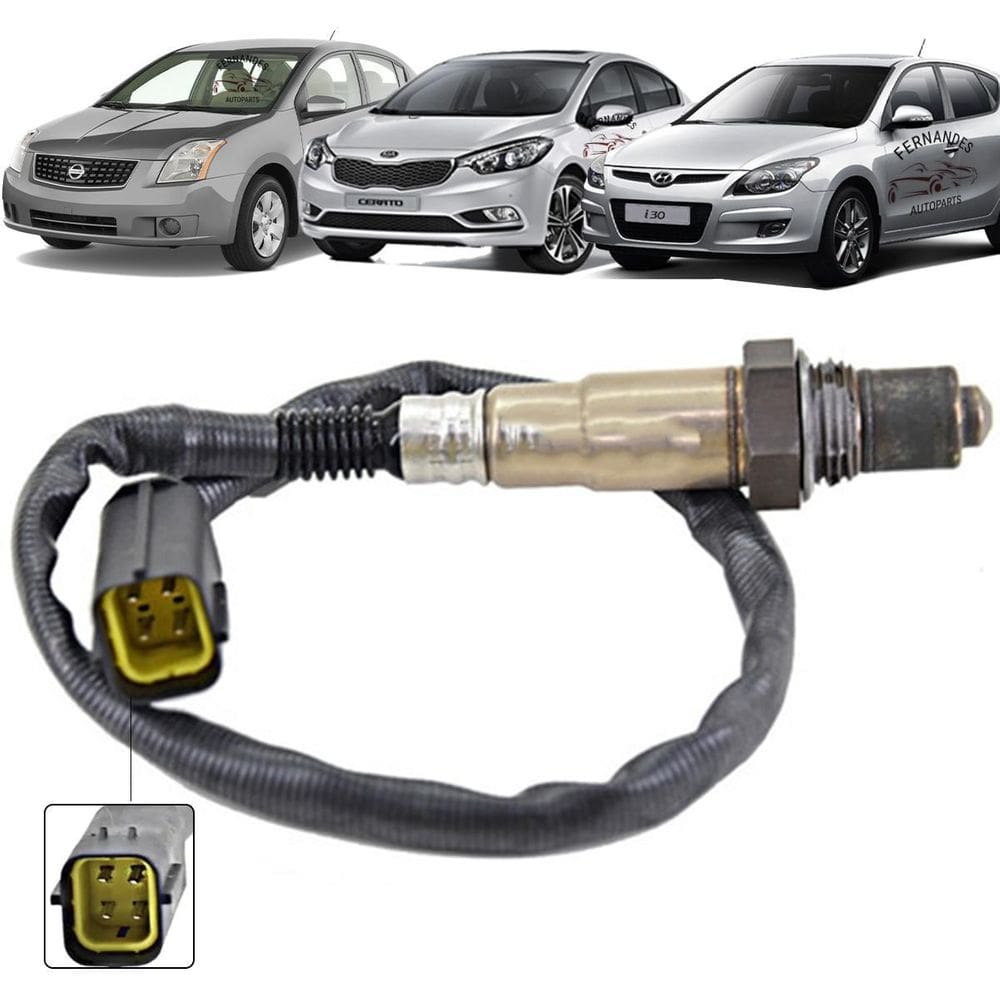 Sonda Lambda Nissan Livina Tiida 1.8 16V 226A08W80A Novo