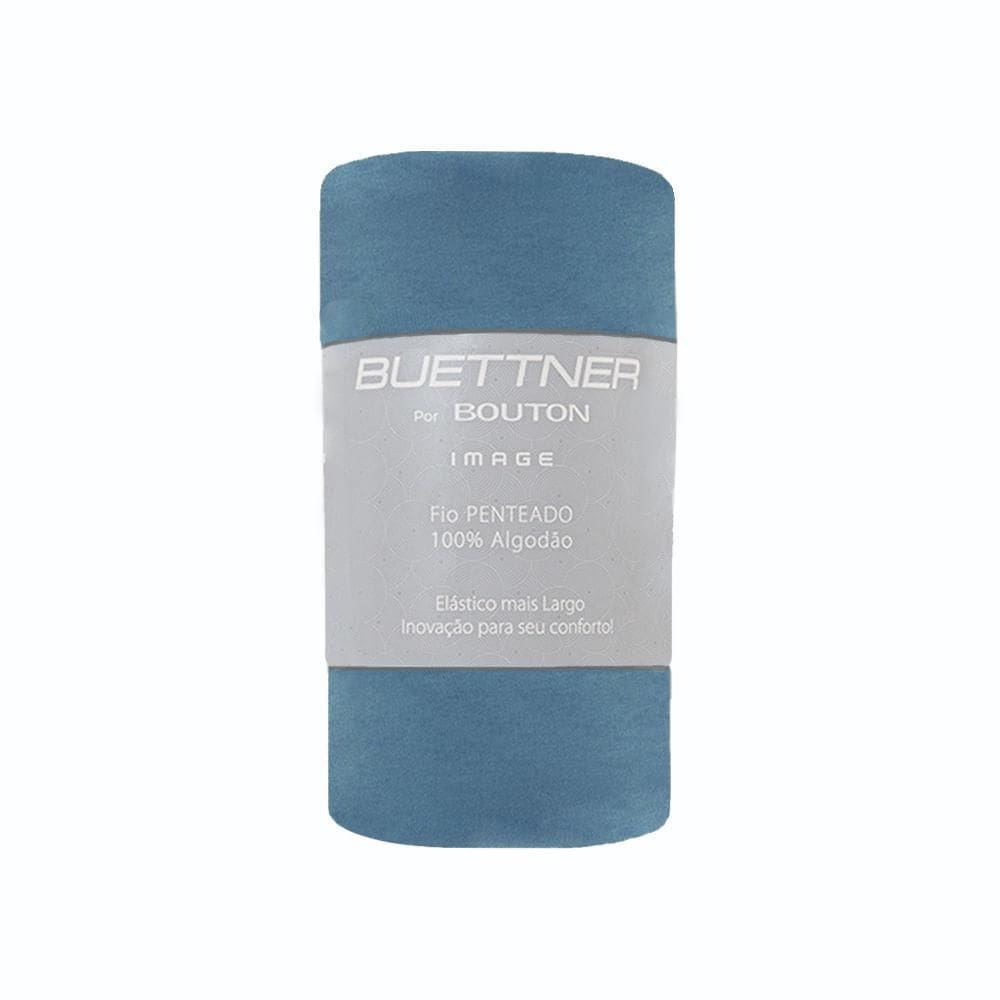 Lençol Avulso Casal Buettner Malha Azul Marinho