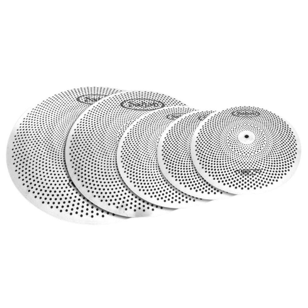 Kit De Prato 14 16 18 20 Silent Aço Escovado Hero Mute Turbo