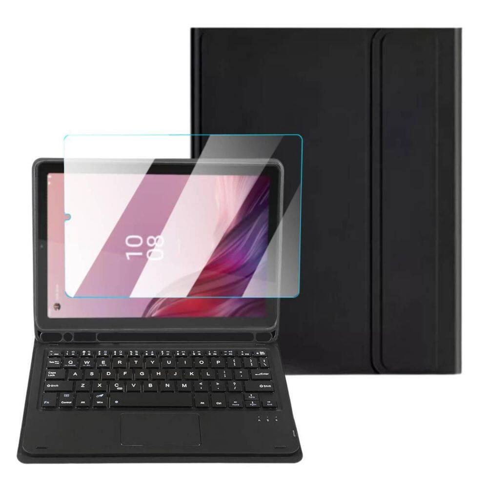Capa Com Teclado Magnético Para Lenovo M9 Tb310Xu + Película
