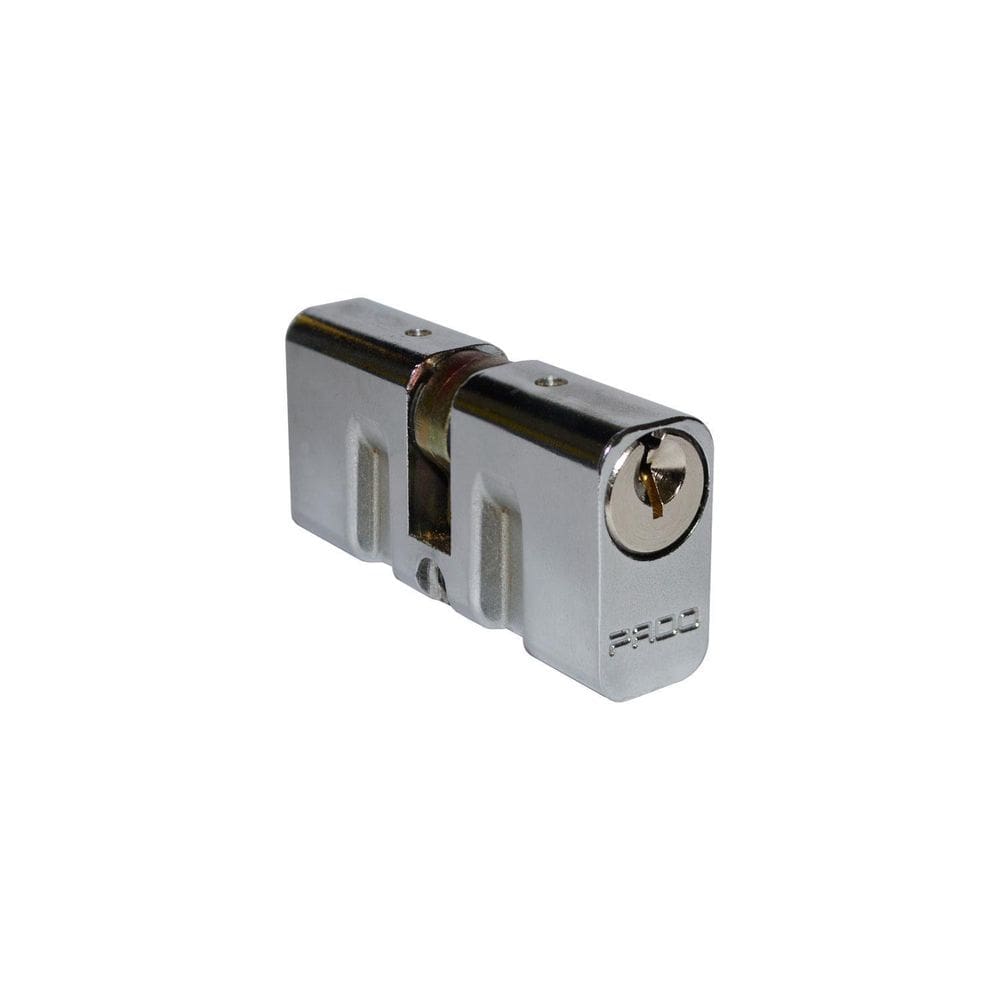 Cilindro Pado Tradicional Para Fechadura 74Mm Cromado