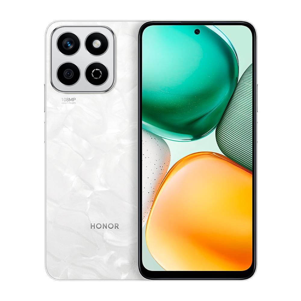 Smartphone Honor X7c 6,77 Pol. 120HZ, 16GB(8+8GB) + 256GB, Branco