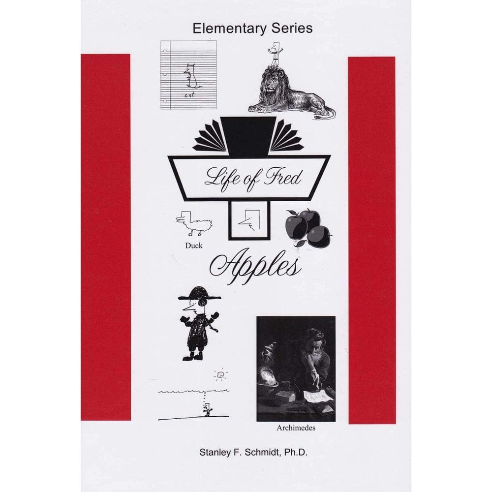 Conjunto de livros: Life of Fred Elementary, série 10 livros