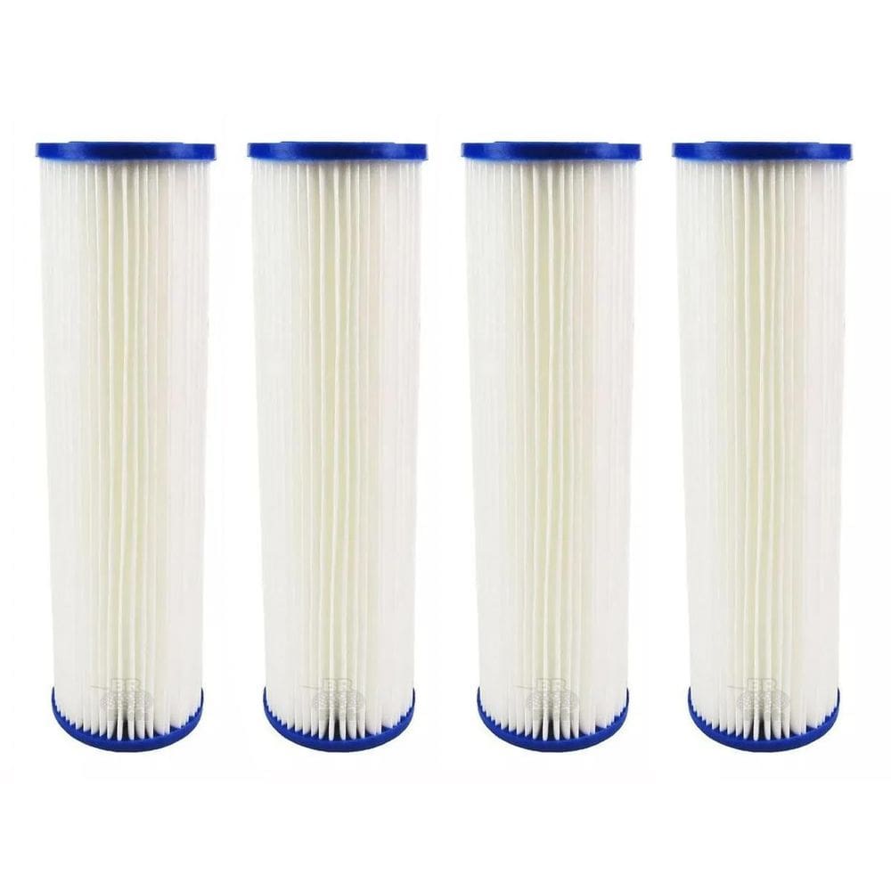 Kit Com 4 Plissado Lavável Cavalete 10 X 2 1/2 10 Micras
