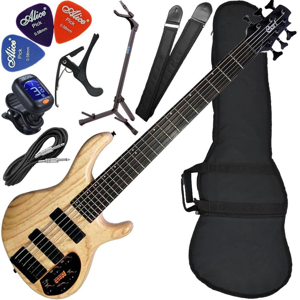 Kit Baixo Cort Action Dlx Vi Ash Opn 6 Cordas Pre Mark Bass