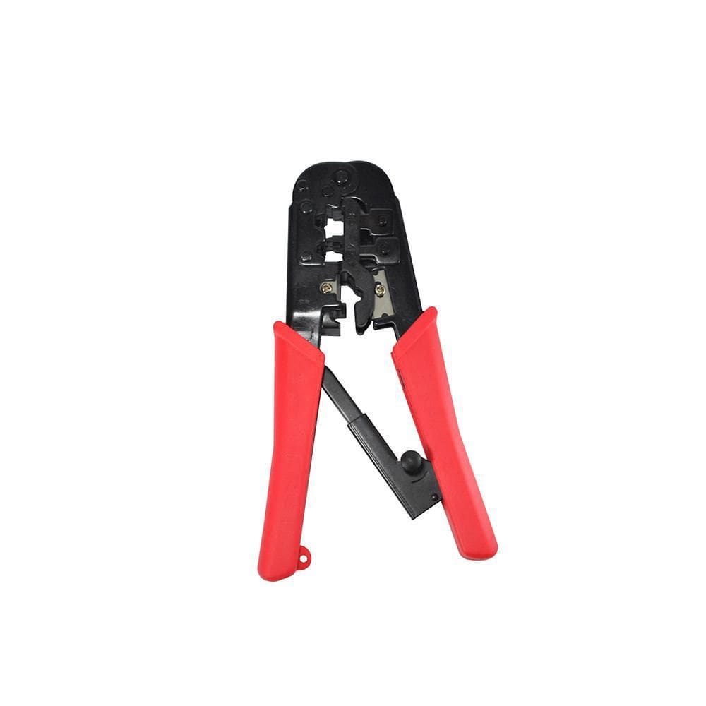 Alicate De Crimpagem X-Cell Rj11 Rj12 Rj14 Rj45 C/ Catraca