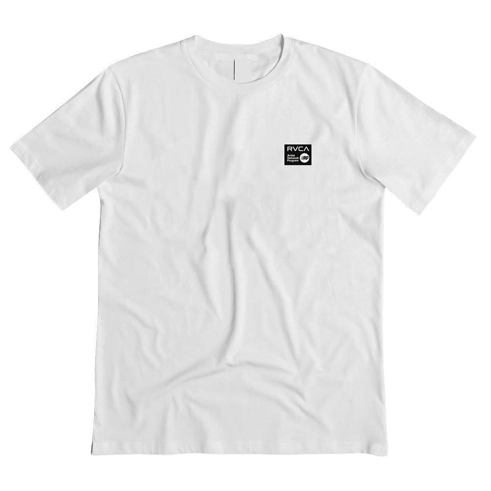Camiseta RVCA Anp Label SM26 Masculina Branco