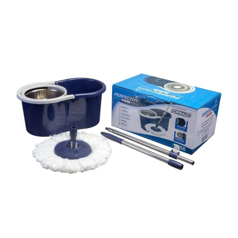 Mop Perfect Tornado Inox Mundo Condor 1x1 12L Microfibra