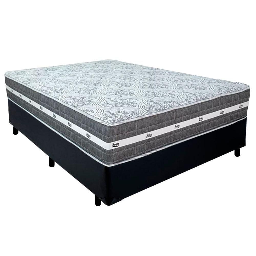 MP - Cama Box Casal Sinte tico Colcha o Anj