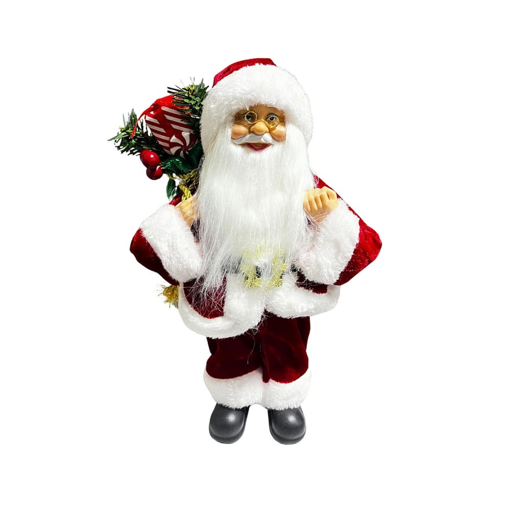 Papai Noel Saco Presente Candy VM 35CM 30307