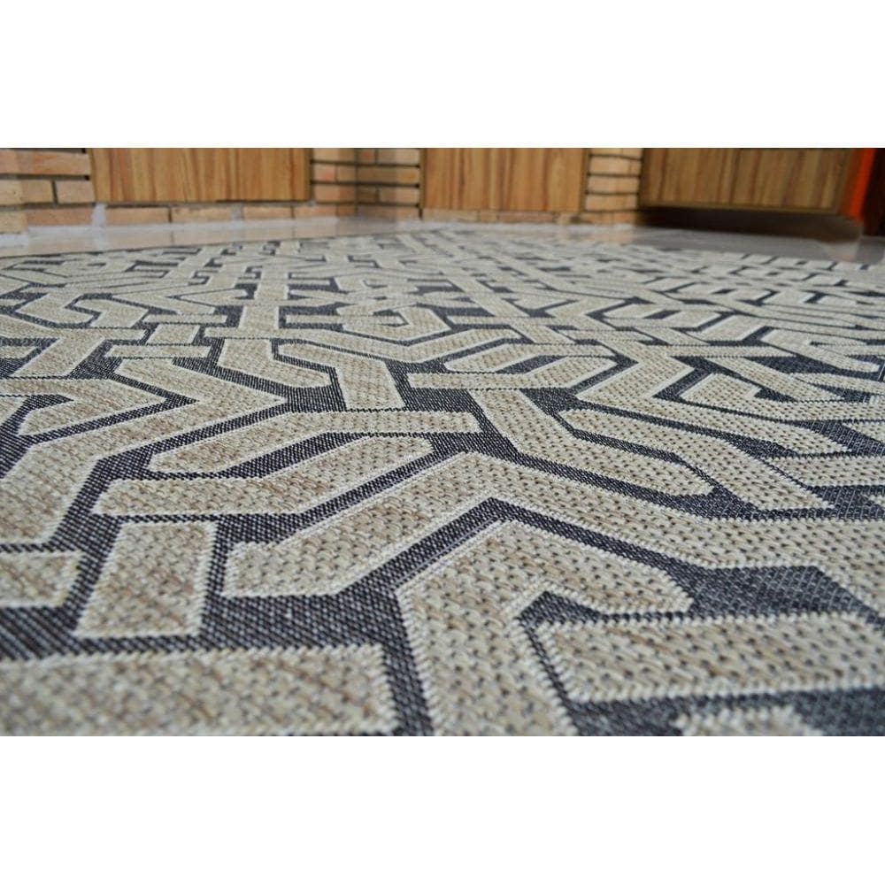 Tapete Redondo Natural Look Lisboa-B 150 Cm