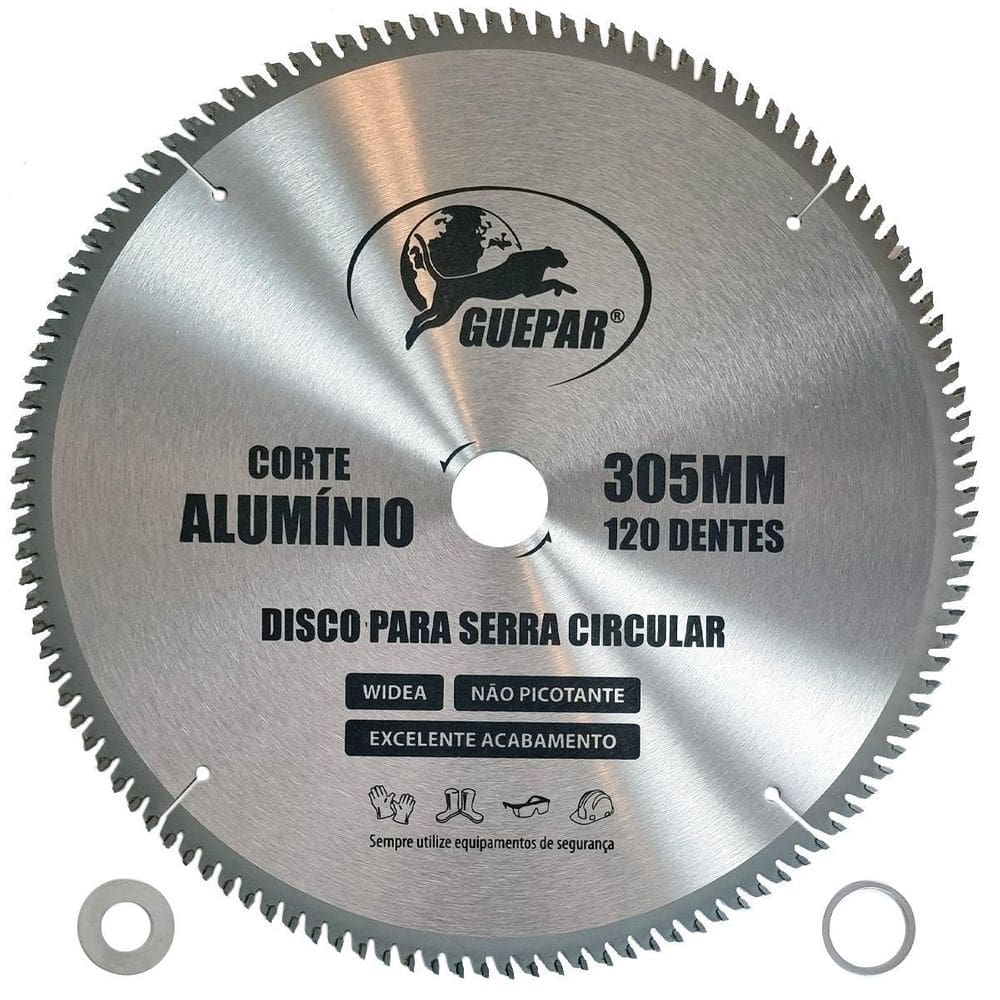 Disco Lâmina De Serra Circular 305Mm Alumínio 120 Dentes