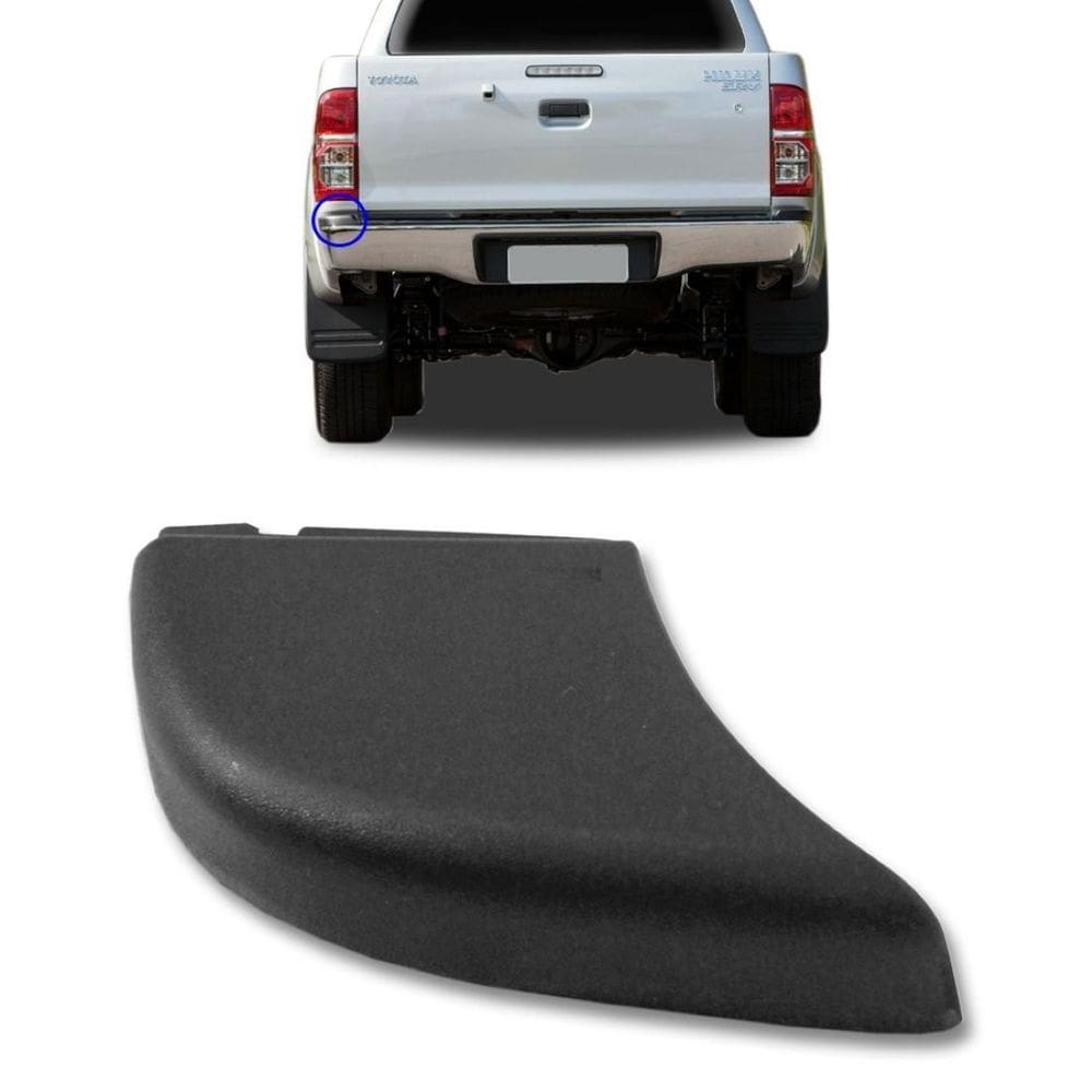 Ponteira Do Parachoque Traseiro Da Hilux 2005 A 2015