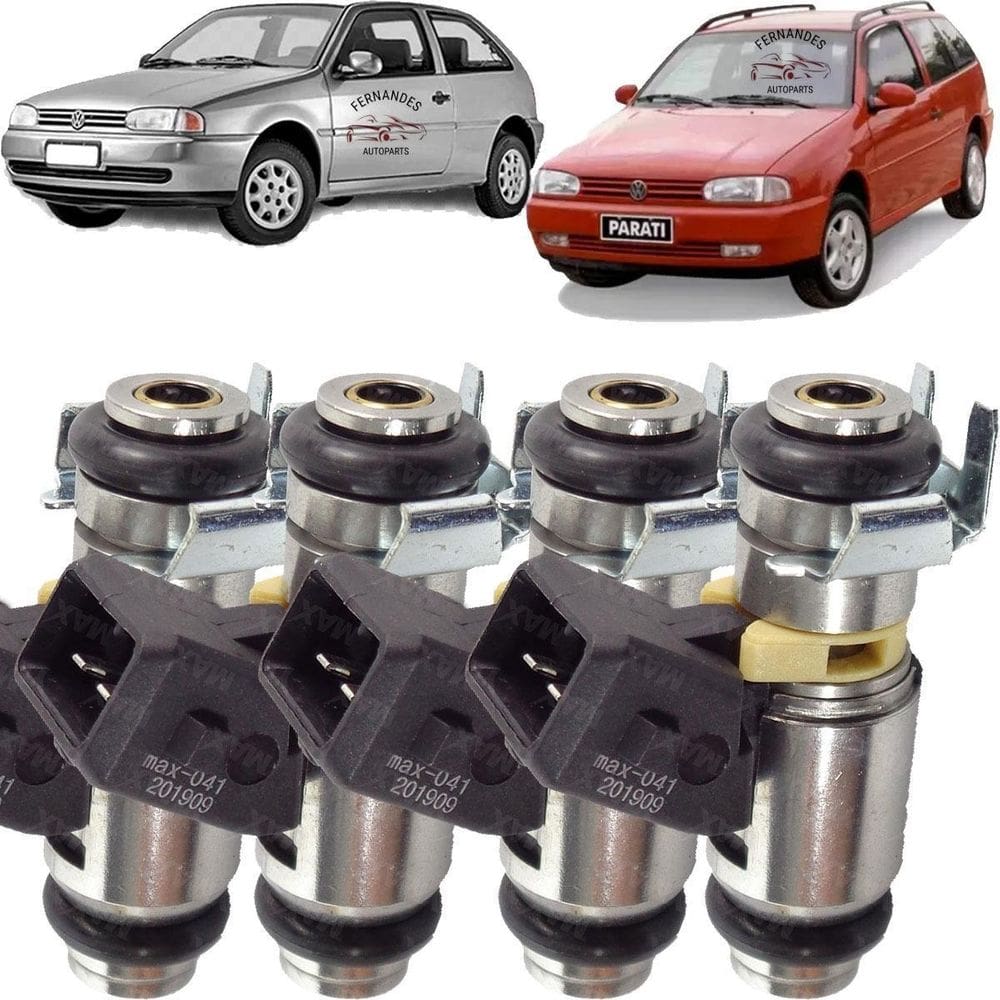 4 Bicos Injetores Vw Gol Parati 1.0 16V 1997 1998 1999 2000