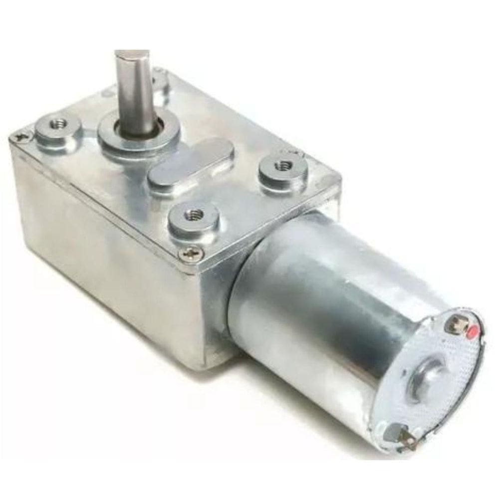 Motor Com Redução Metálica Reversível Jgy370 12V 6Rpm C/Nota