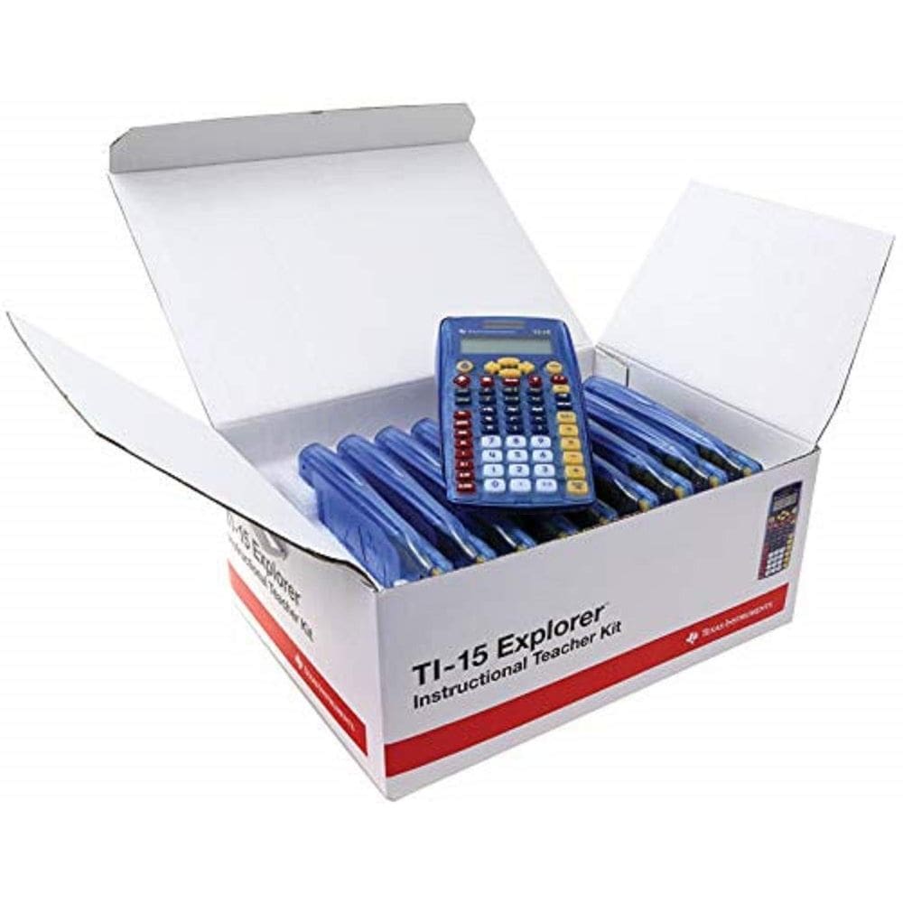 Kit para professores de calculadora financeira Texas Instruments TI15TK
