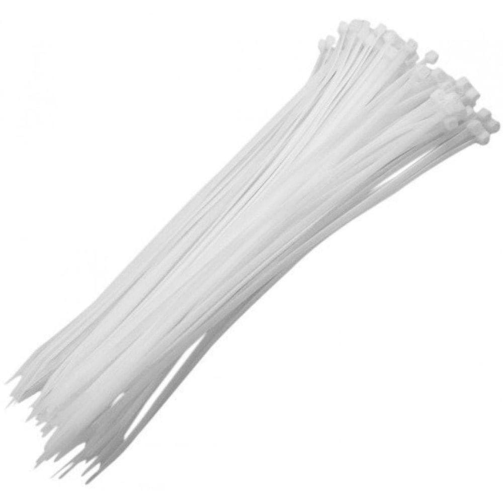 Abraçadeira De Nylon Branca 3,6X370Mm - Frontec