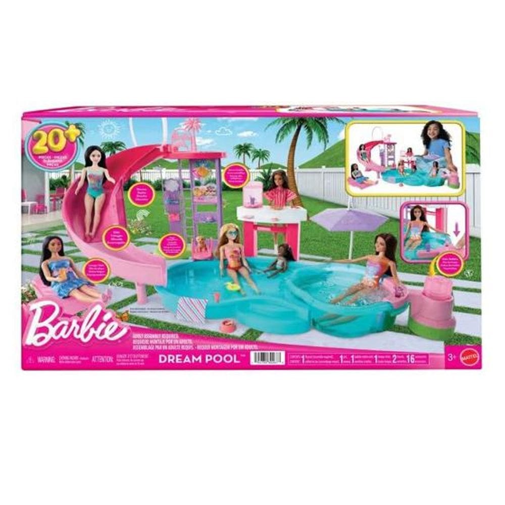 Barbie Sonhos Conjunto de Brinquedo Piscina dos Sonhos Mattel JFP01