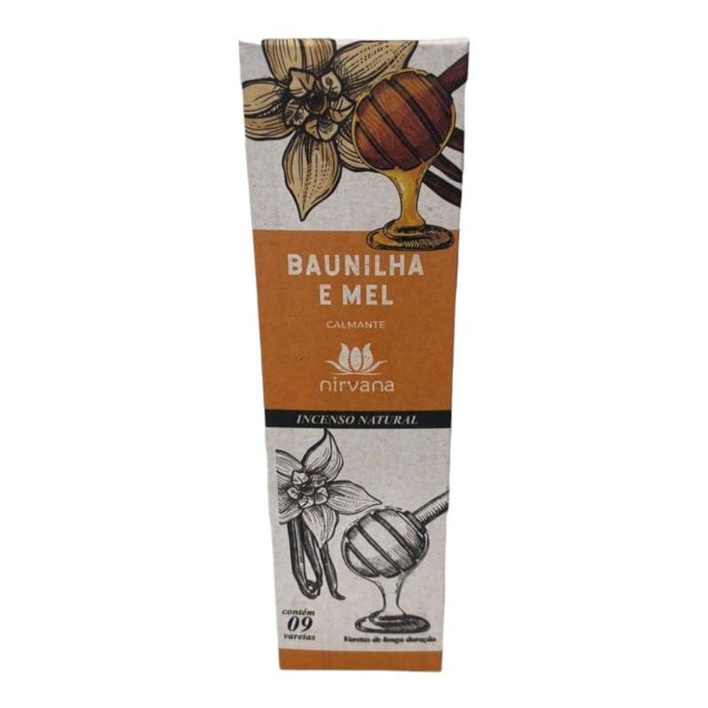 Incenso Nirvana Natural Bem Estar 9 Varetas- Escolha O Aroma