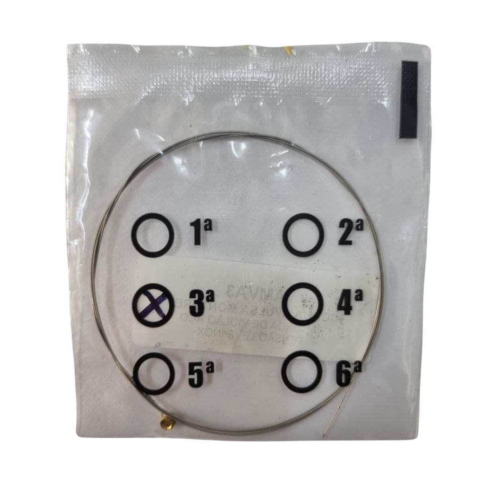 Corda Avulsa Violao Aço 3 G Sol