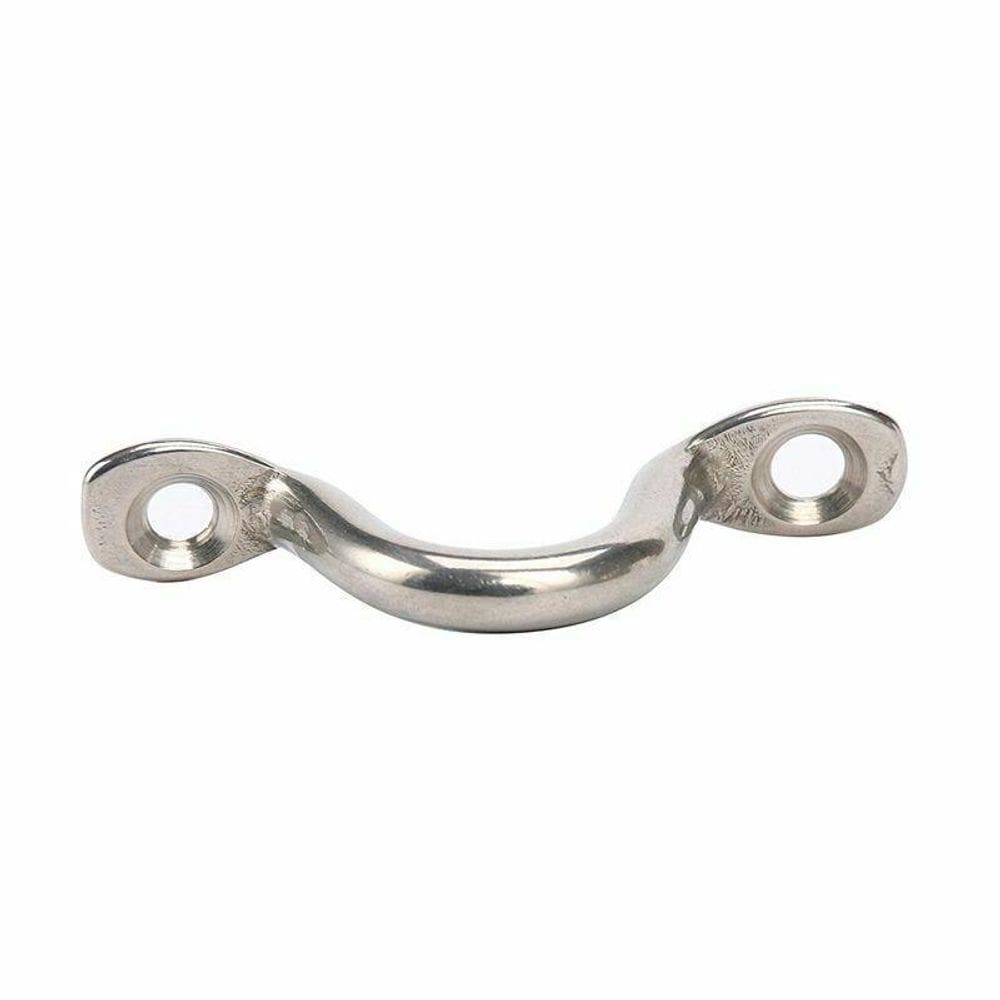 Alça Inox 5Mm Branca Para Caiaque Barco E Defensa