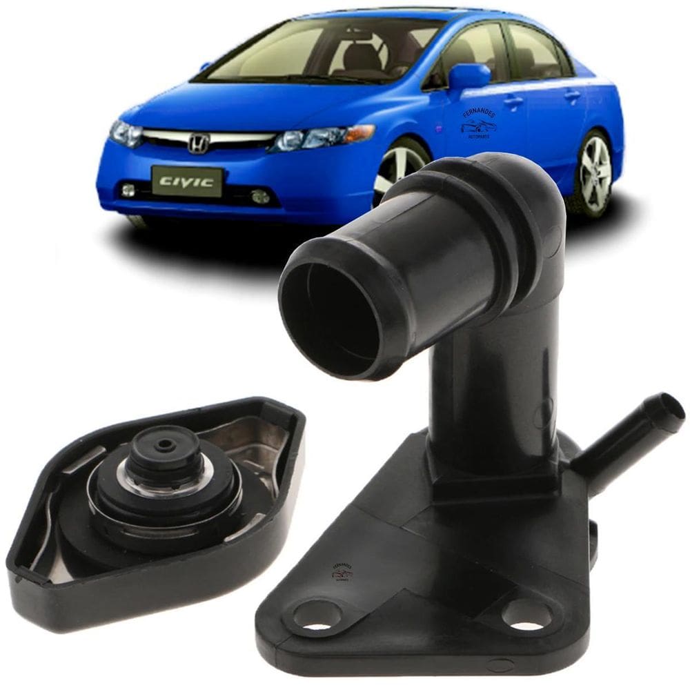 Bocal Conexão Flange Radiador New Civic